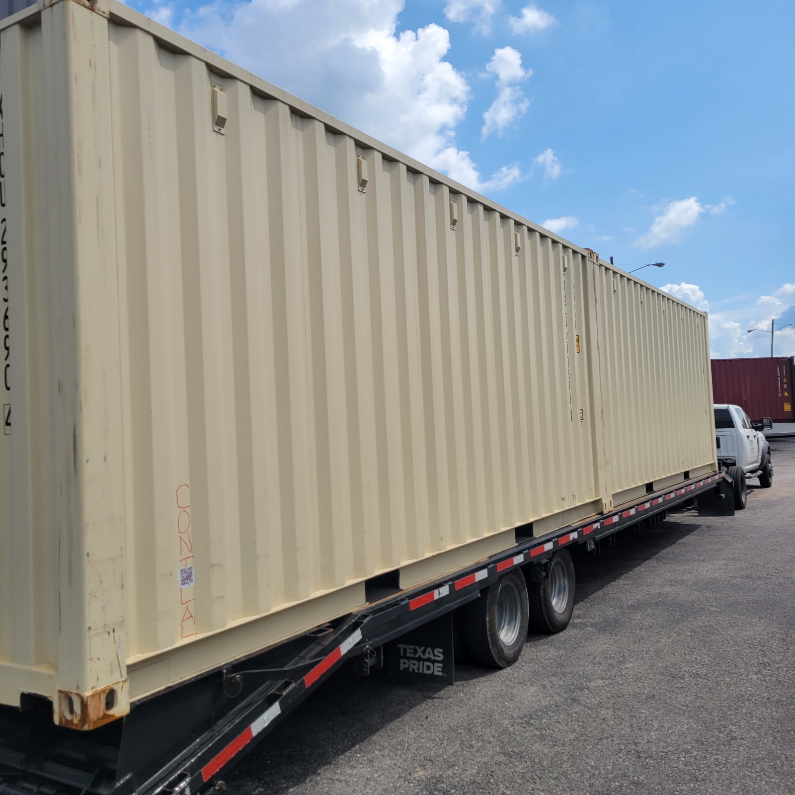 Commercial Hotshot Power Unit with Dual Containers