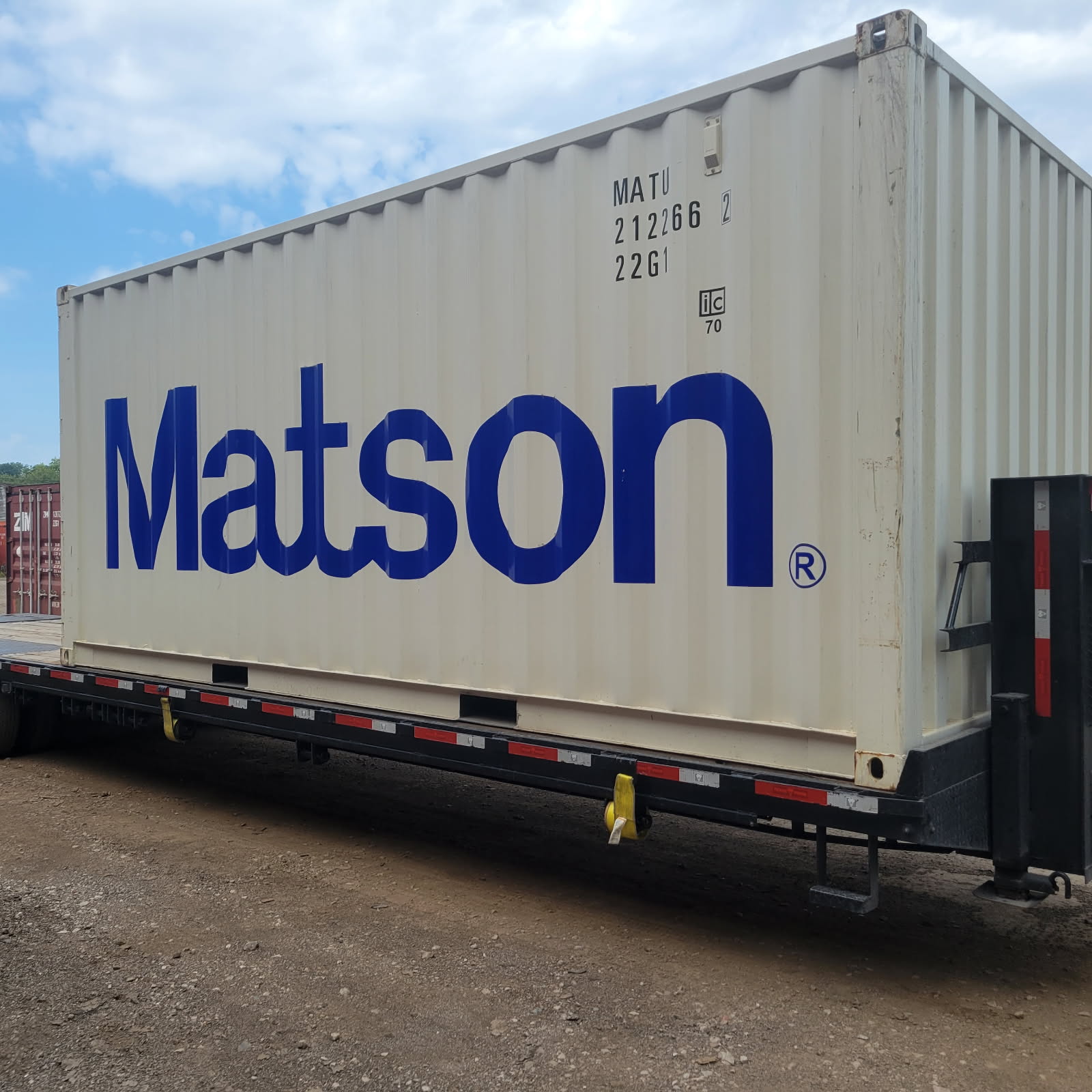 Matson 20ft Intermodal Ocean Container (22G1)